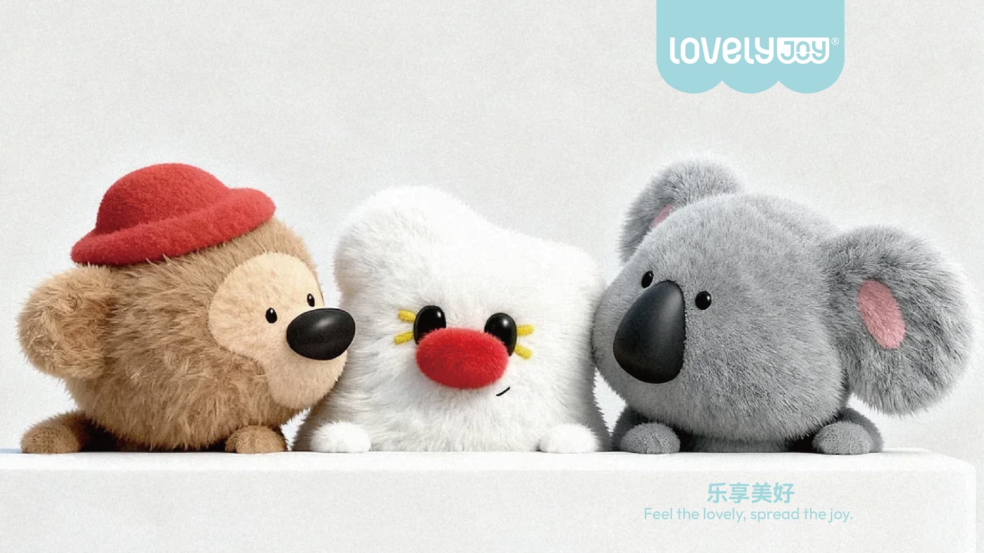 Animal Trio — LovelyJoy custom plush toy OEM/ODM