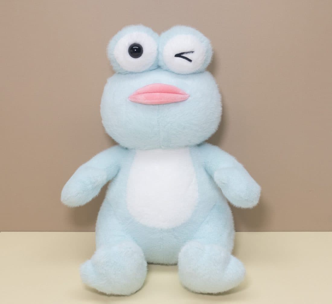 Winking Purple Frog - LovelyJoy plush toy 2