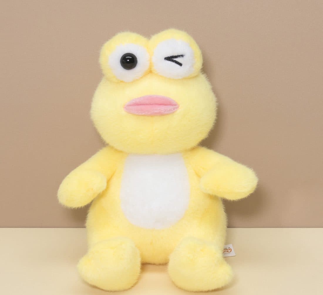 Winking Purple Frog - LovelyJoy plush toy 3