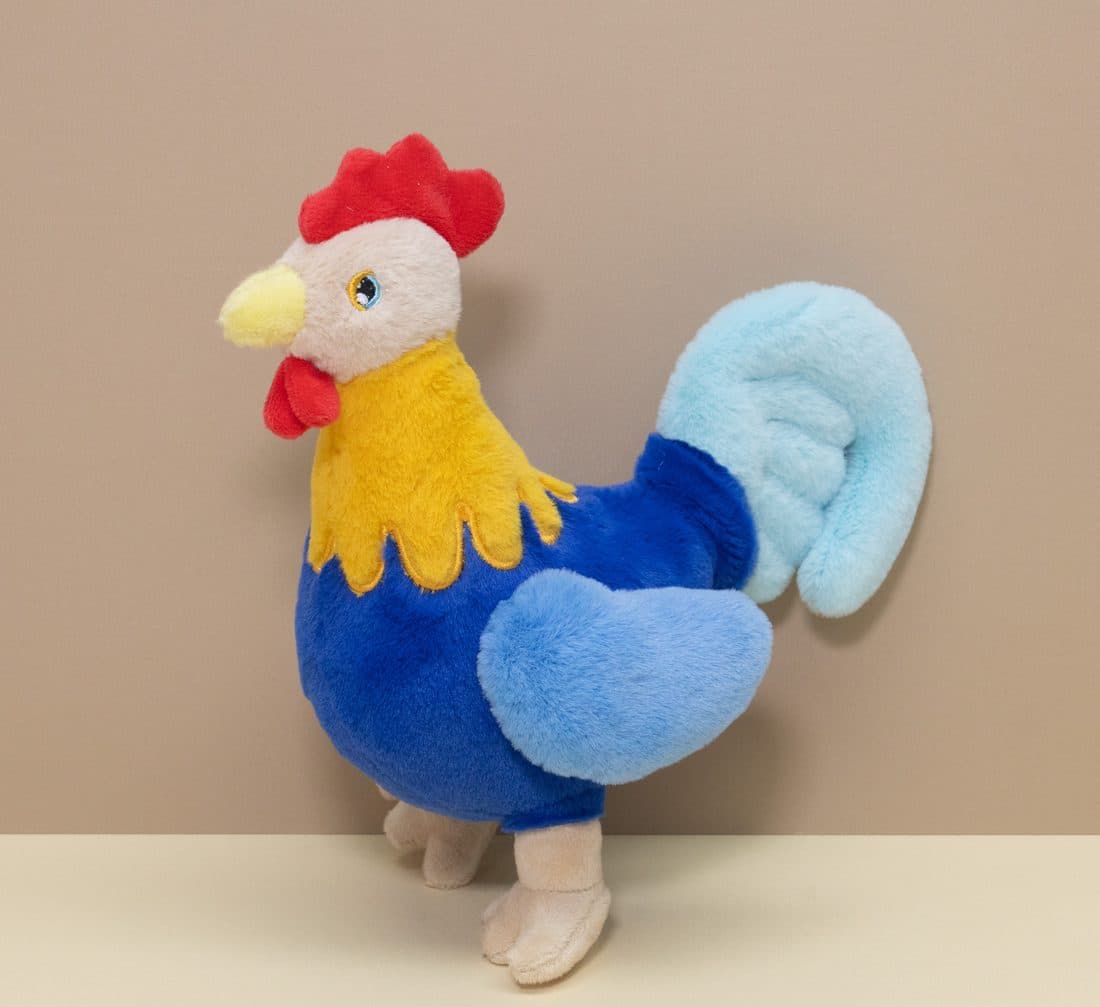 Colorful Rooster Plush — LovelyJoy custom plush toy