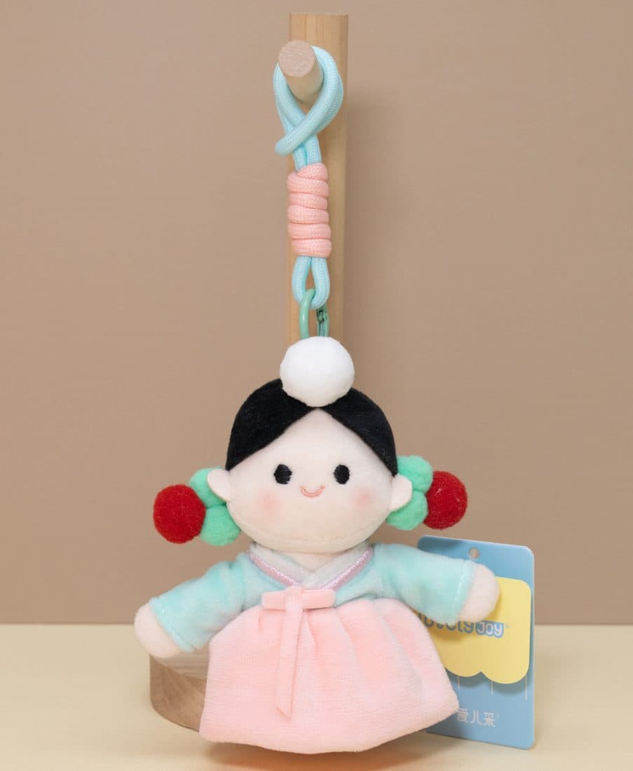 Hanfu Bun Girl Charm — LovelyJoy custom plush toy