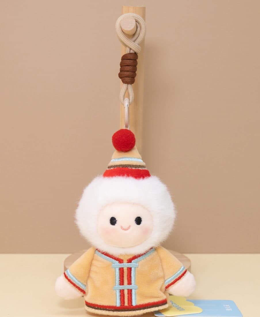 Ethnic Snow Boy Charm — LovelyJoy custom plush toy