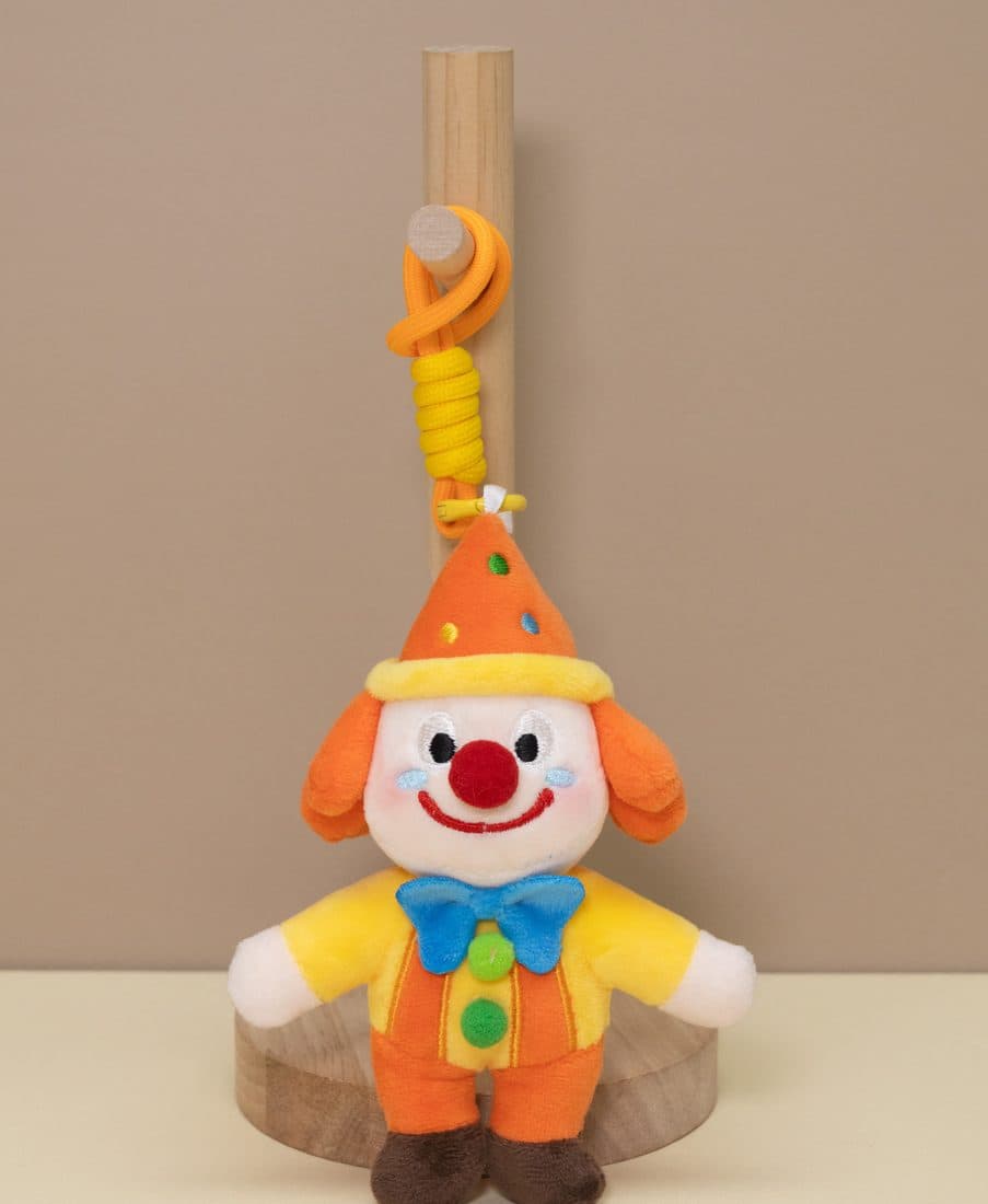 Orange Clown Charm — LovelyJoy custom plush toy