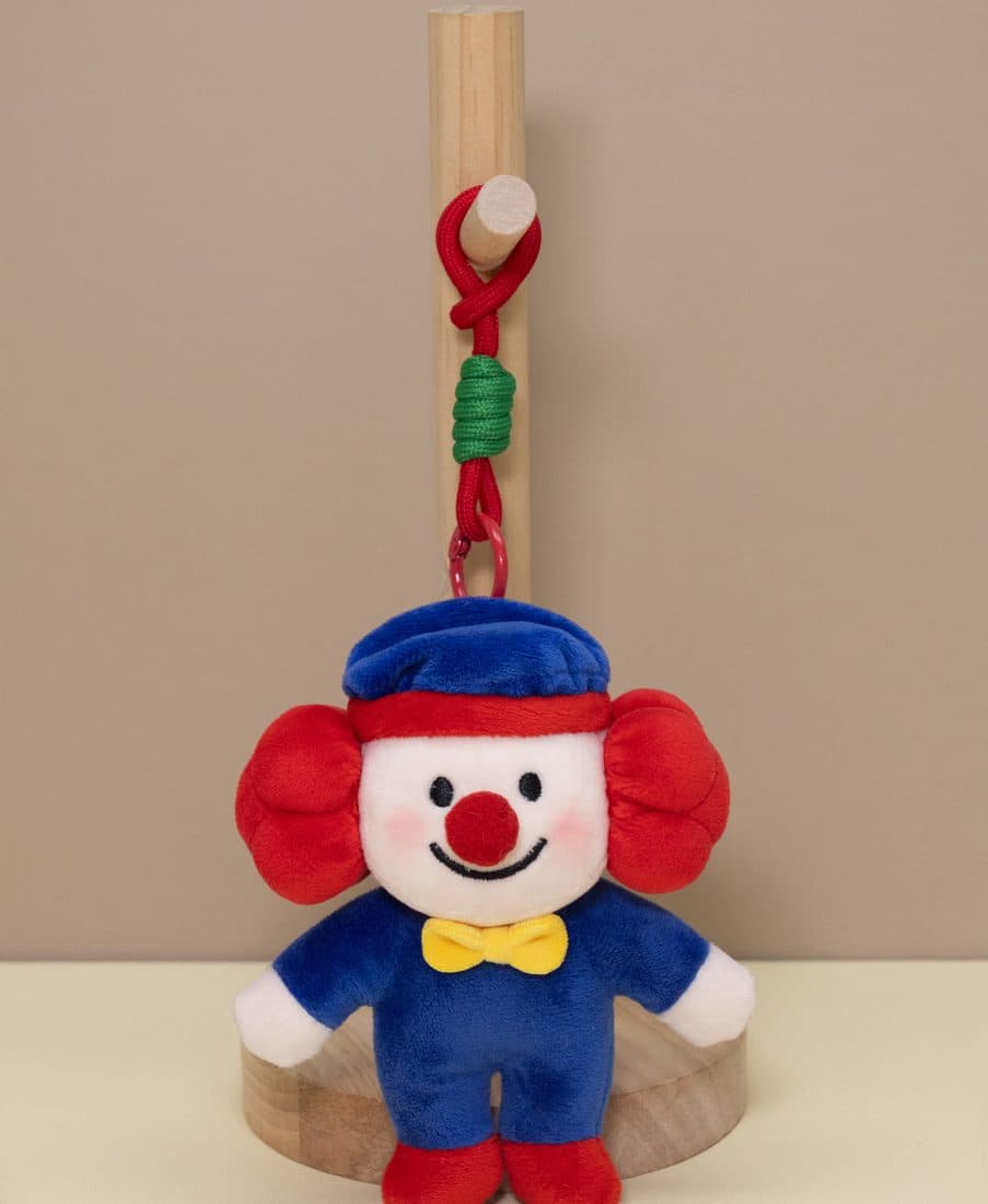 Blue Clown Charm — LovelyJoy custom plush toy