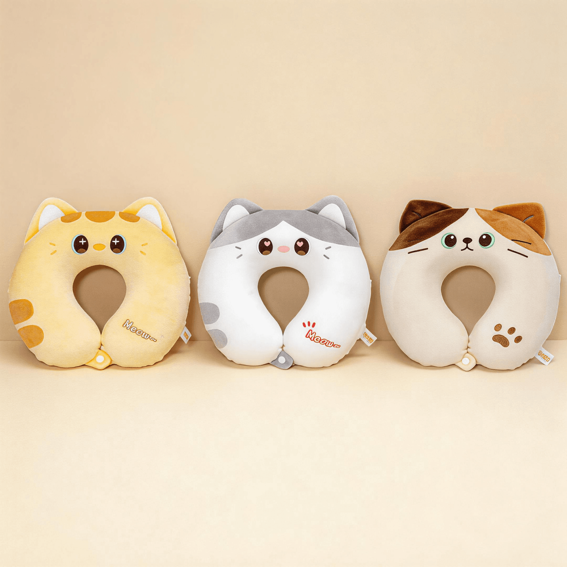 Cat Neck Pillow Series — LovelyJoy custom plush toy OEM/ODM