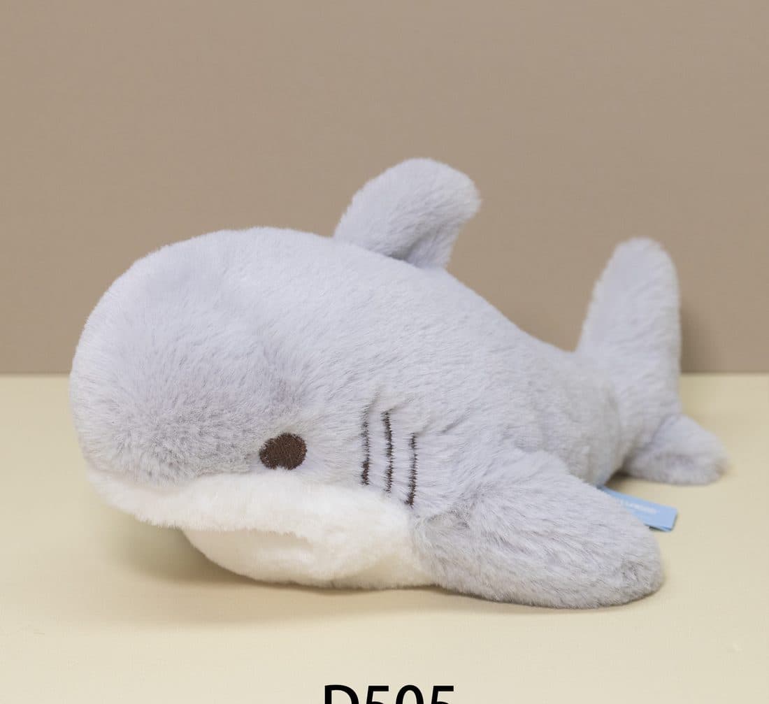 Fluffy Shark Plush — LovelyJoy custom plush toy