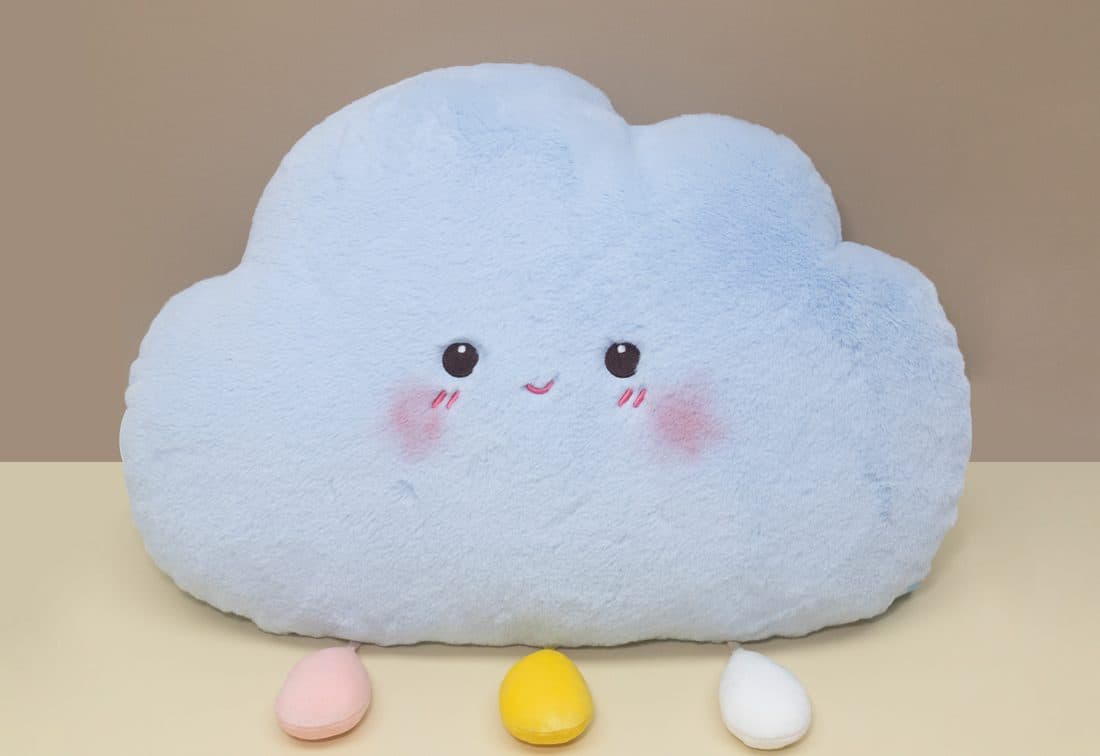 Smiling Cloud Pillow - LovelyJoy plush toy 2