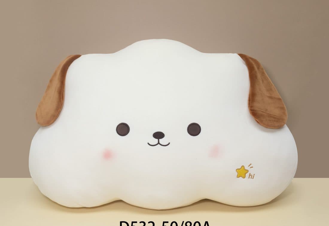 Puppy Cloud Pillow — LovelyJoy custom plush toy