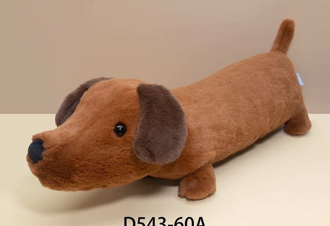 Dachshund Bolster Pillow — LovelyJoy custom plush toy