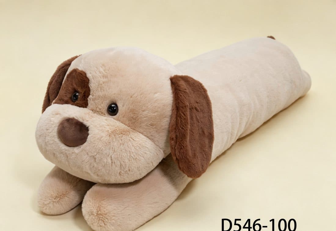 Floppy-Ear Puppy Bolster - LovelyJoy plush toy 2