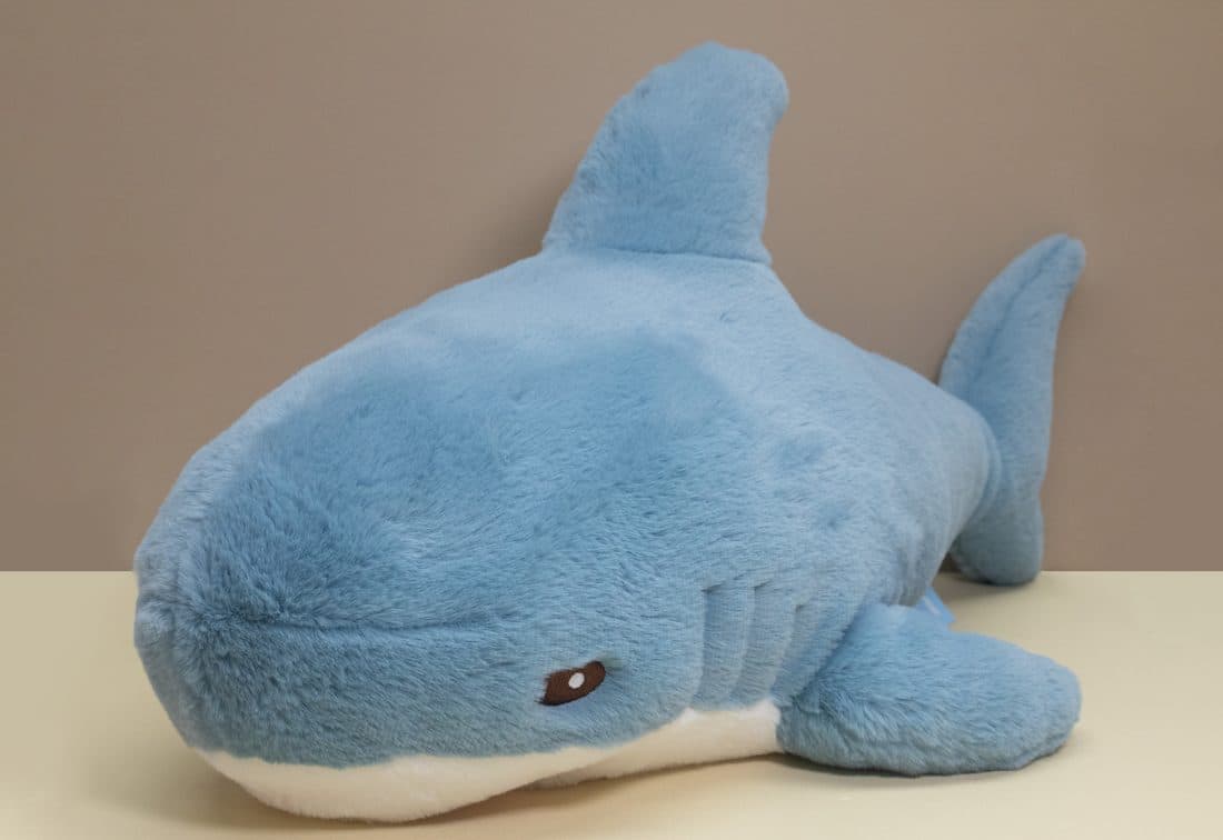 Grey Shark Pillow - LovelyJoy plush toy 3