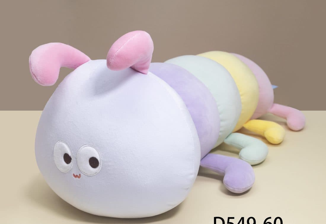 Rainbow Caterpillar Plush - LovelyJoy plush toy 4