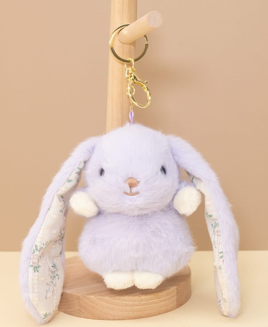 Floral-Ear Bunny Charm - LovelyJoy plush toy 6