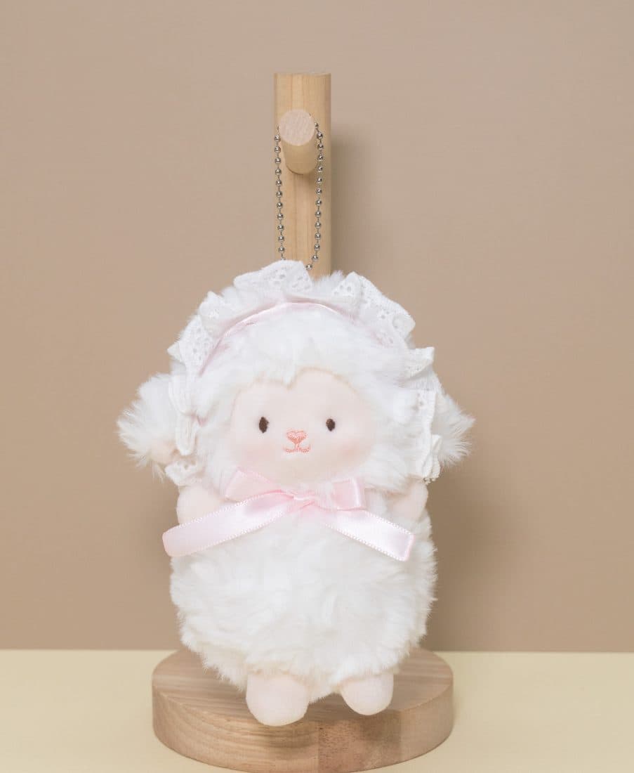 Lace Bonnet Lamb - LovelyJoy plush toy 5
