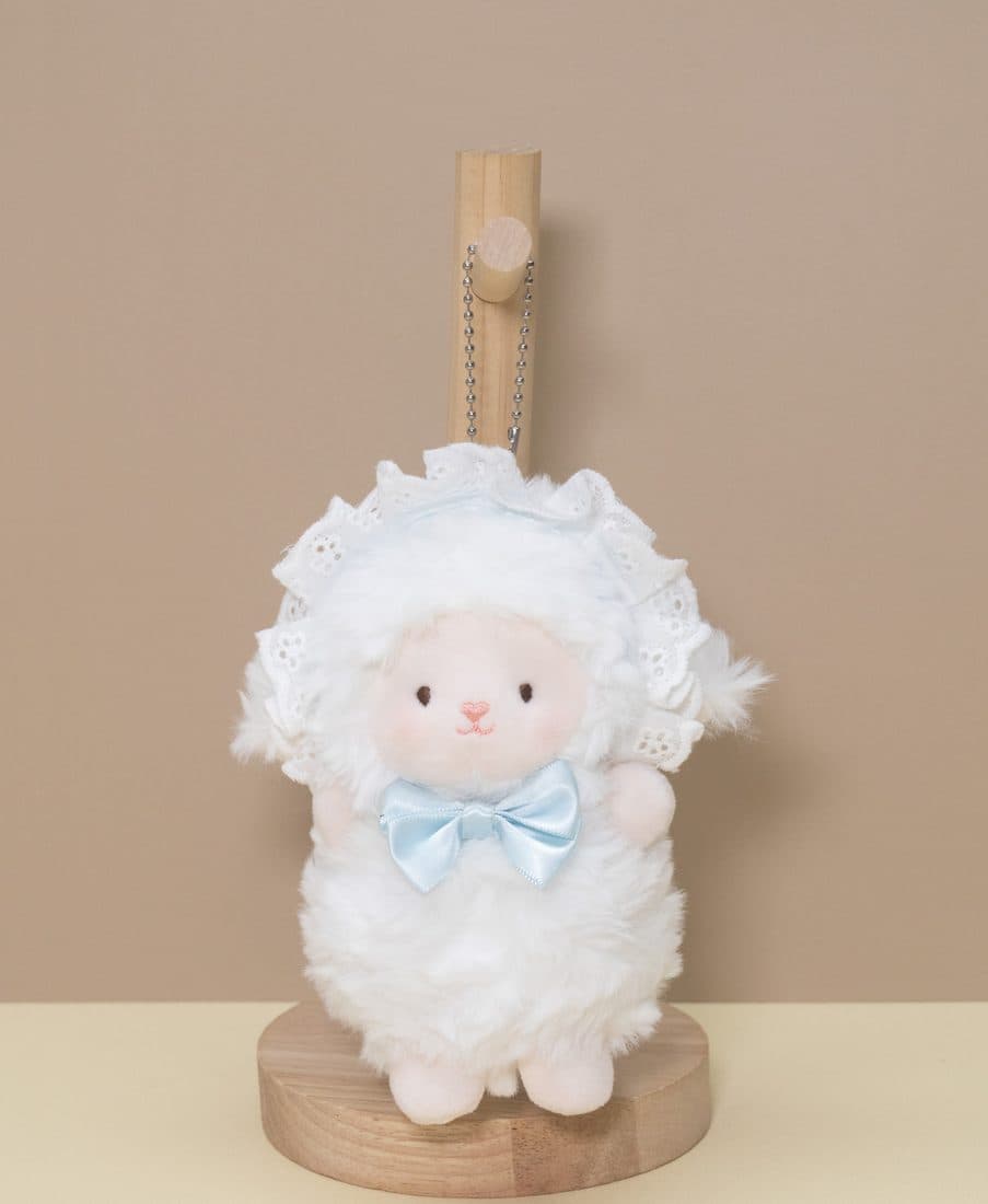 Lace Bonnet Lamb - LovelyJoy plush toy 6