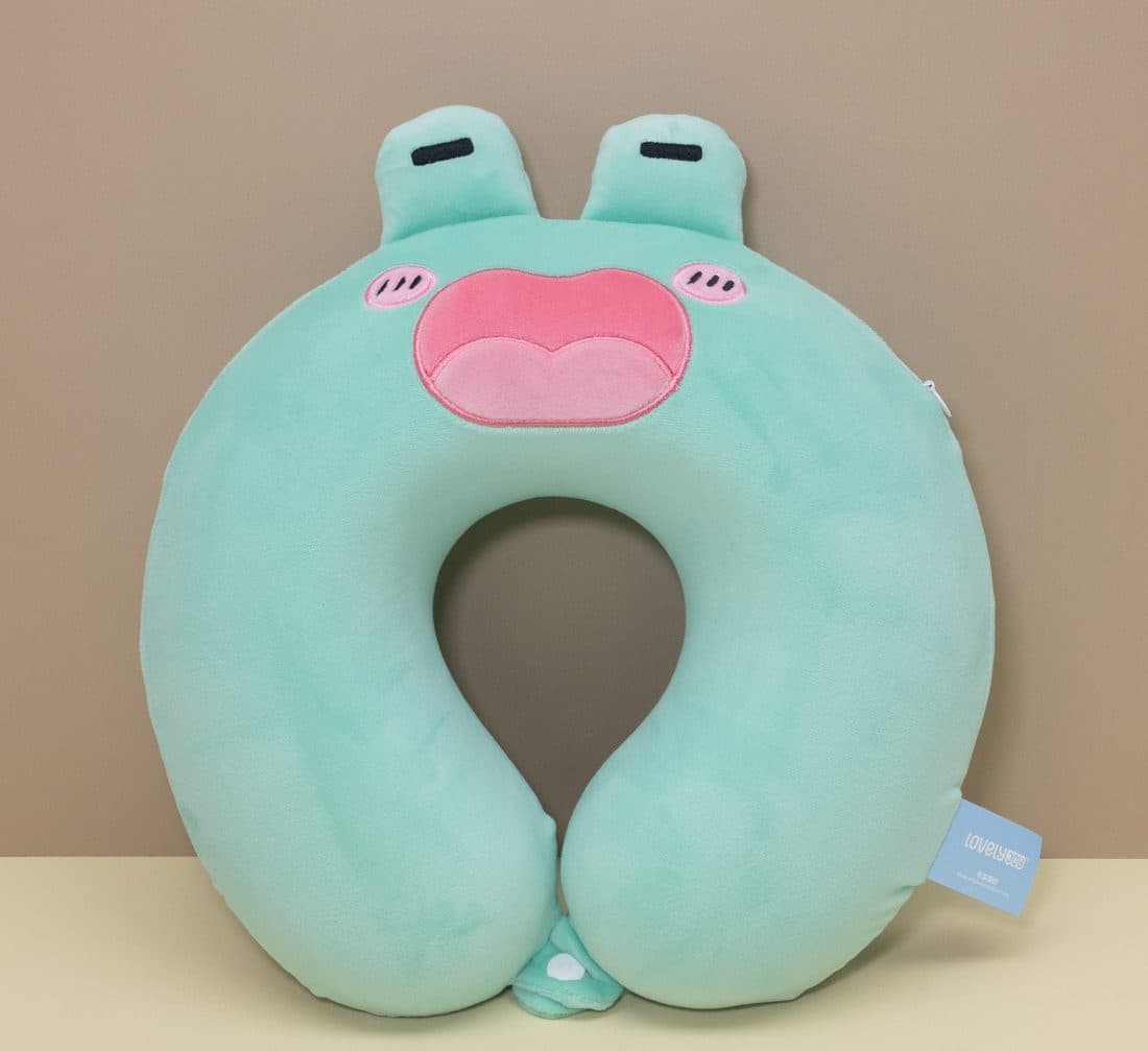 Frog U-Neck Pillow - LovelyJoy plush toy 2