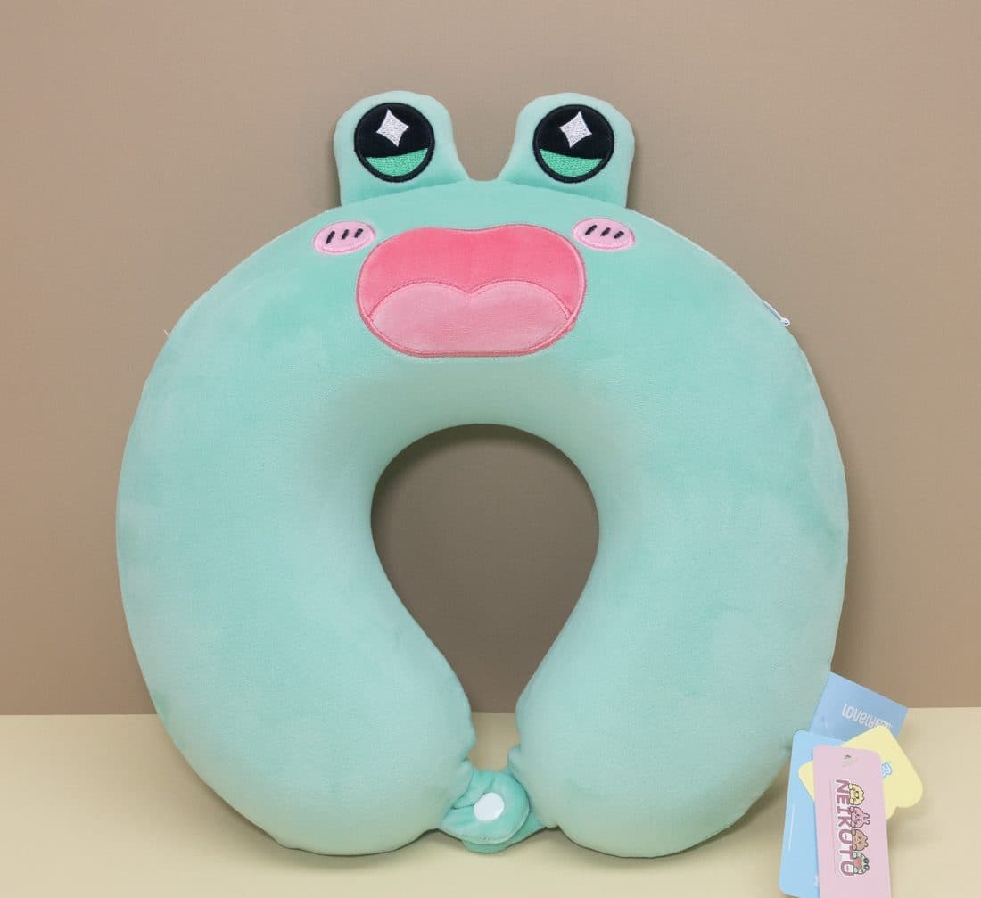 Frog U-Neck Pillow - LovelyJoy plush toy 3