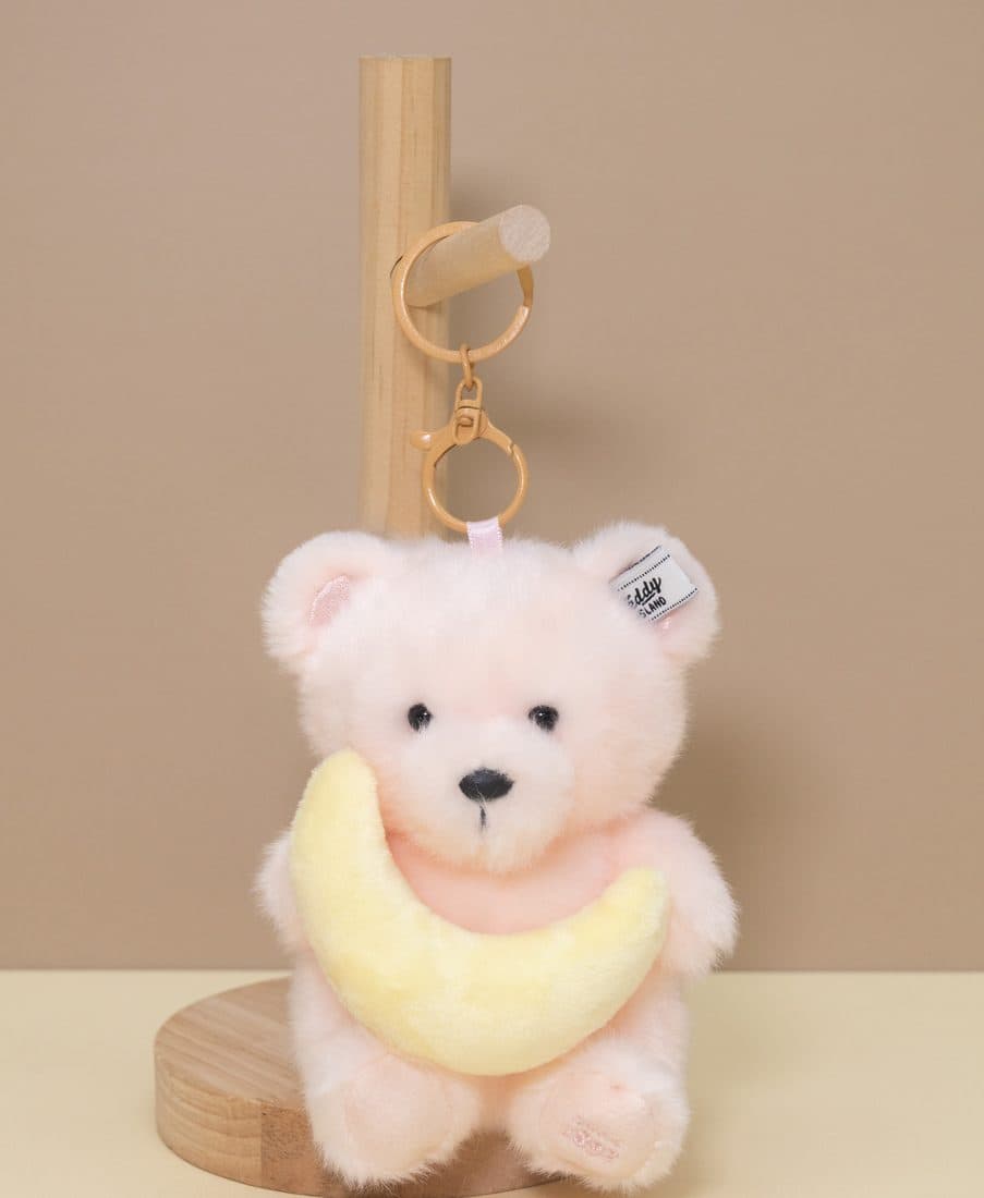 Teddy Island Moon Bear Charm — LovelyJoy custom plush toy