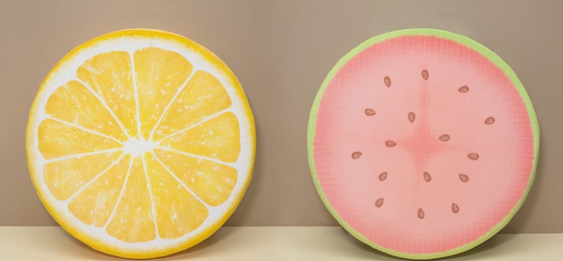 Fruit Slice Cushion Set — LovelyJoy custom plush toy