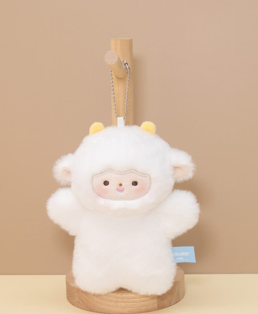Fuzzy Puppy Keychain - LovelyJoy plush toy 5