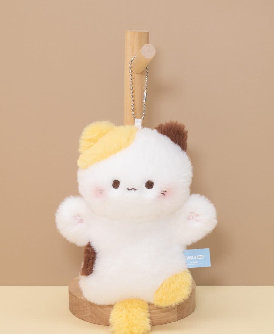 Fuzzy Puppy Keychain - LovelyJoy plush toy 6