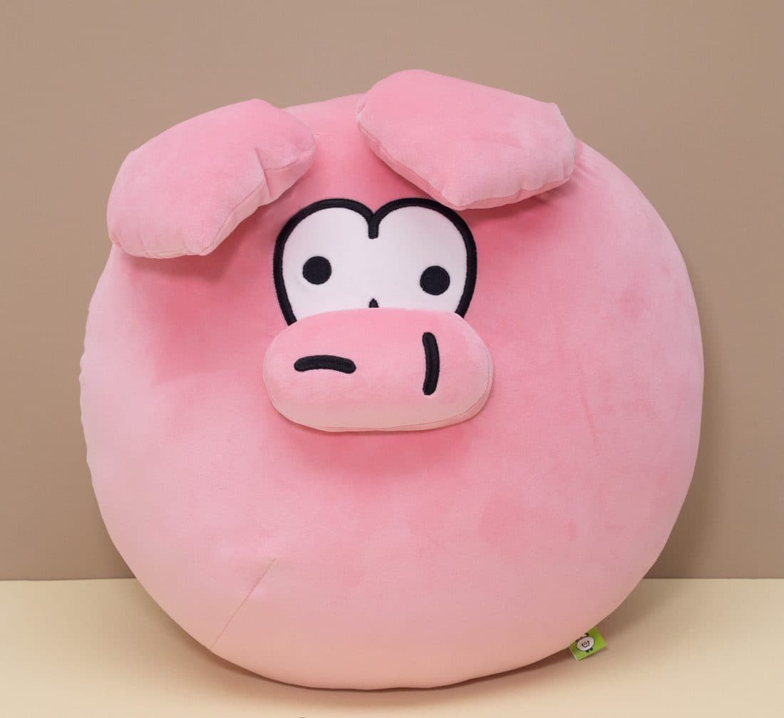 Pink Pig Pillow — LovelyJoy custom plush toy