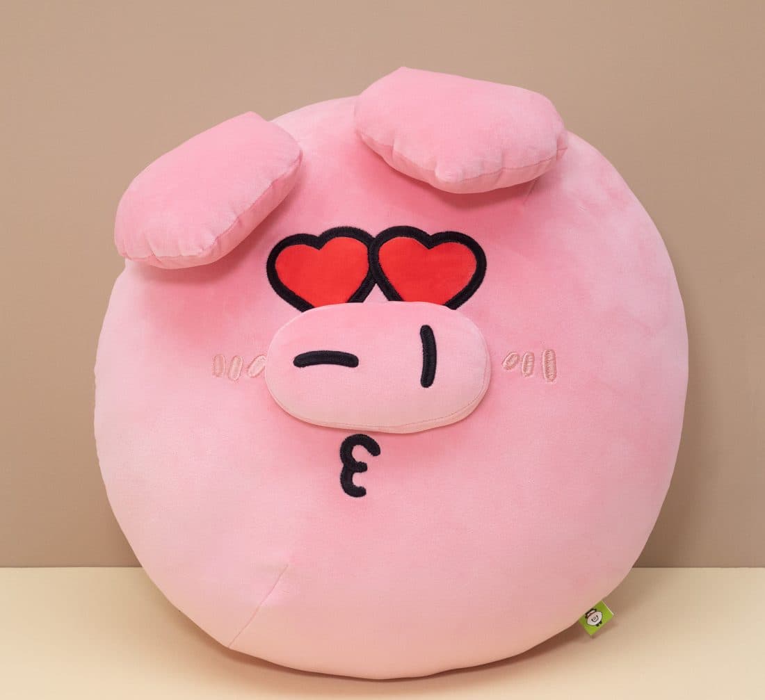 Pink Pig Pillow - LovelyJoy plush toy 2