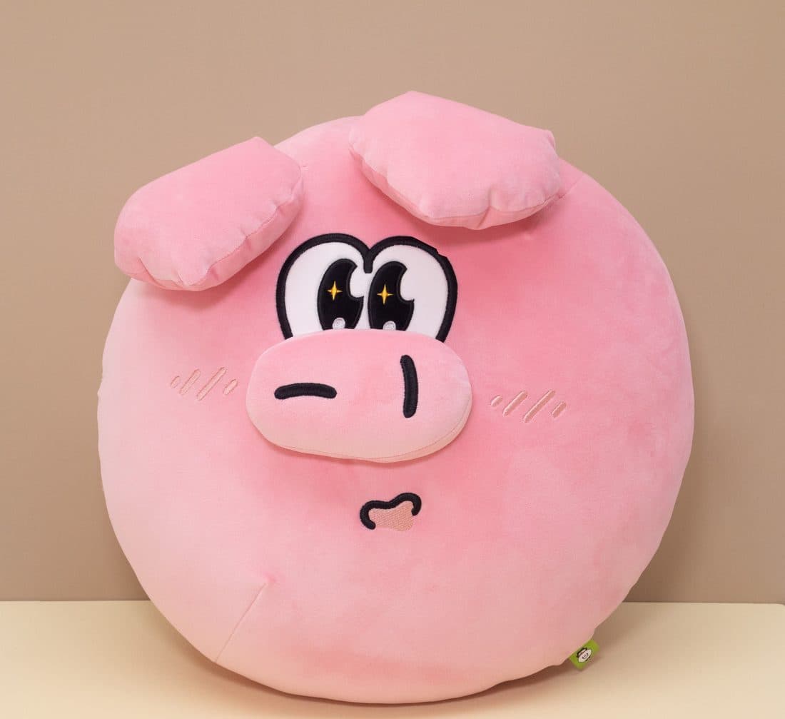 Pink Pig Pillow - LovelyJoy plush toy 3