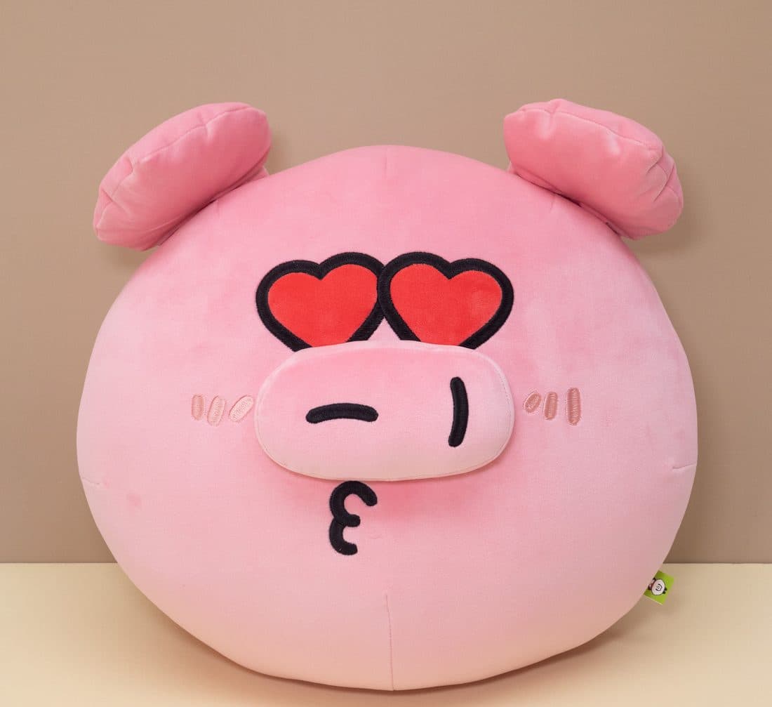Pink Pig Pillow - LovelyJoy plush toy 5