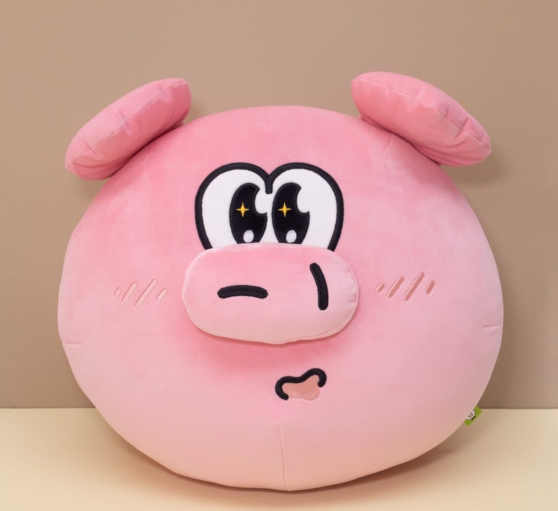 Pink Pig Pillow - LovelyJoy plush toy 6