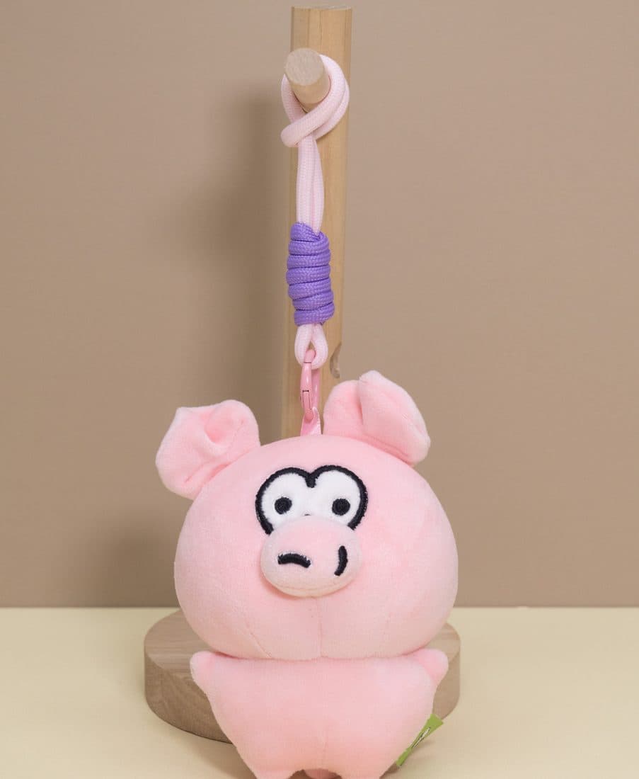 Scarf Pig Keychain - LovelyJoy plush toy 3