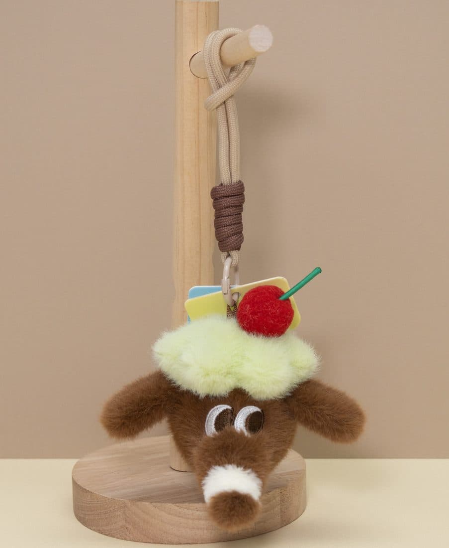 Sundae Puppy Charm — LovelyJoy custom plush toy