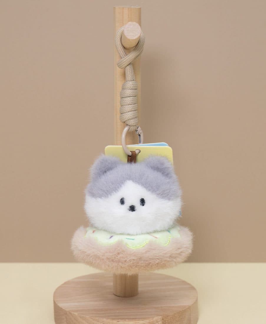 Husky Cake Charm — LovelyJoy custom plush toy