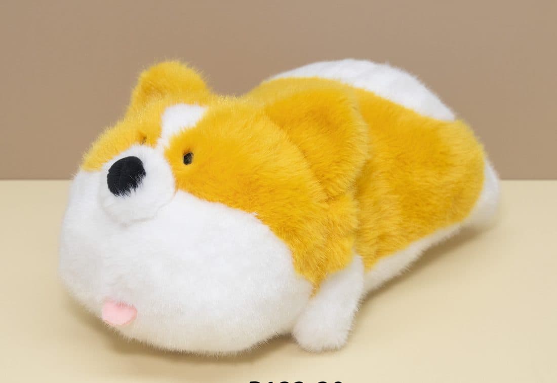 Corgi Face Pillow - LovelyJoy plush toy 2