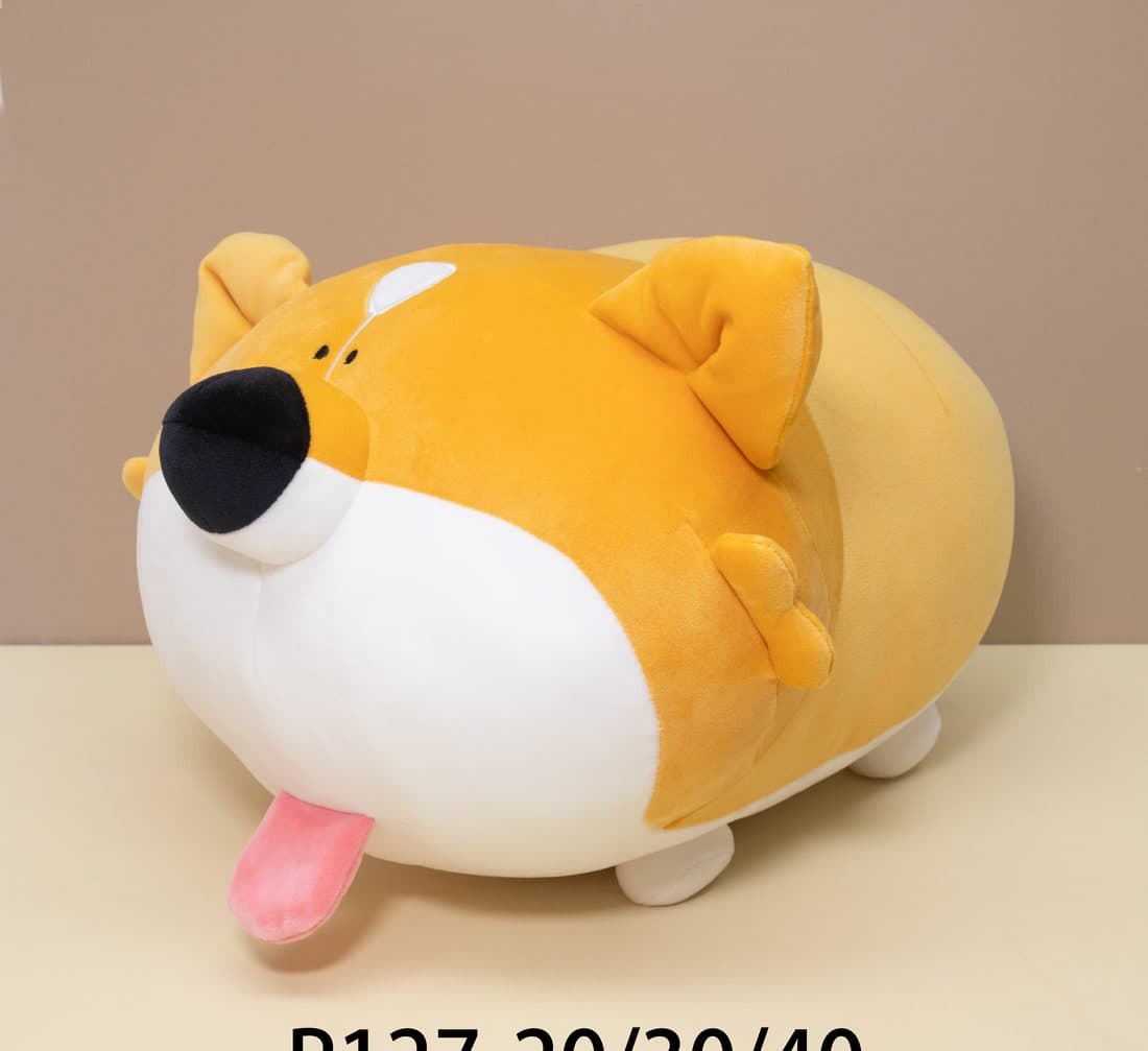 Shiba Loaf Plush — LovelyJoy custom plush toy