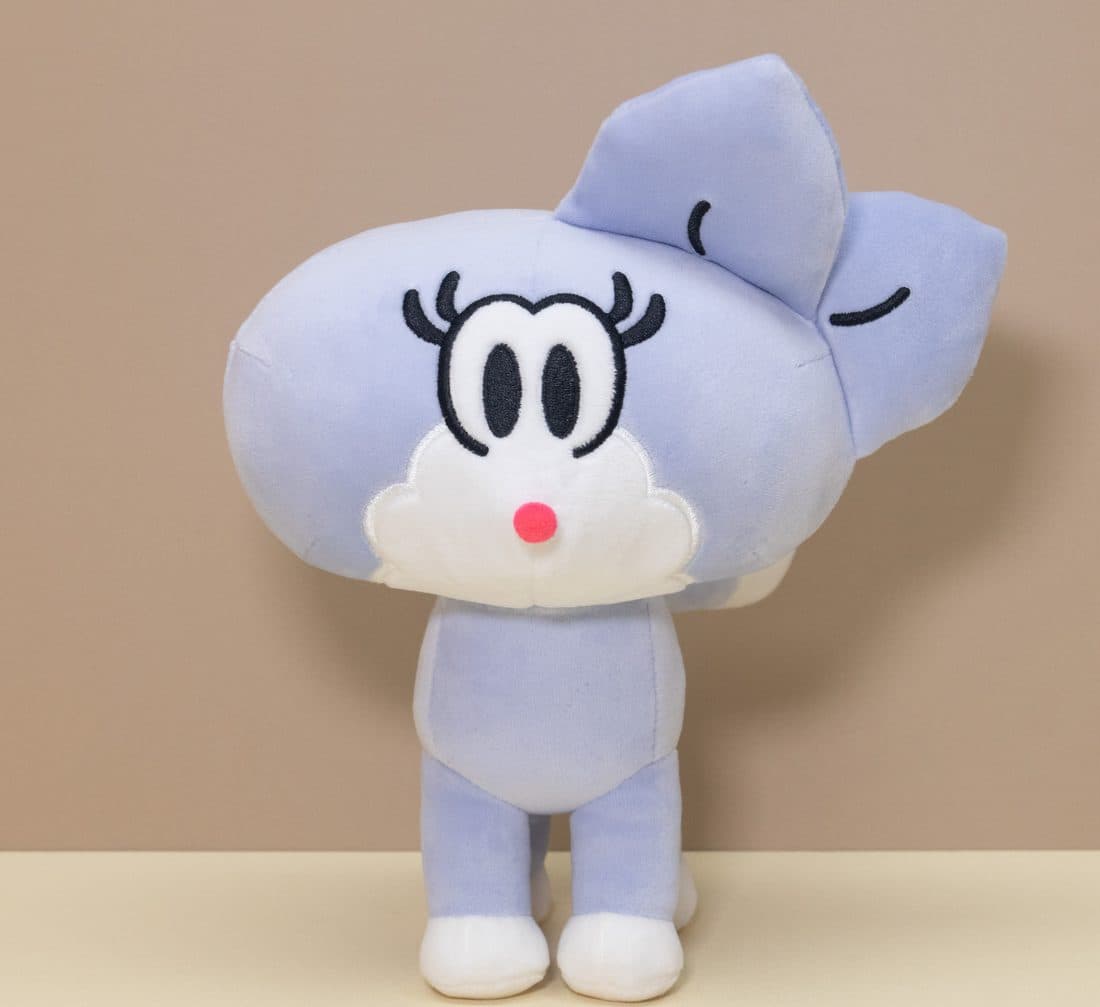 Periwinkle Bow Doll — LovelyJoy custom plush toy