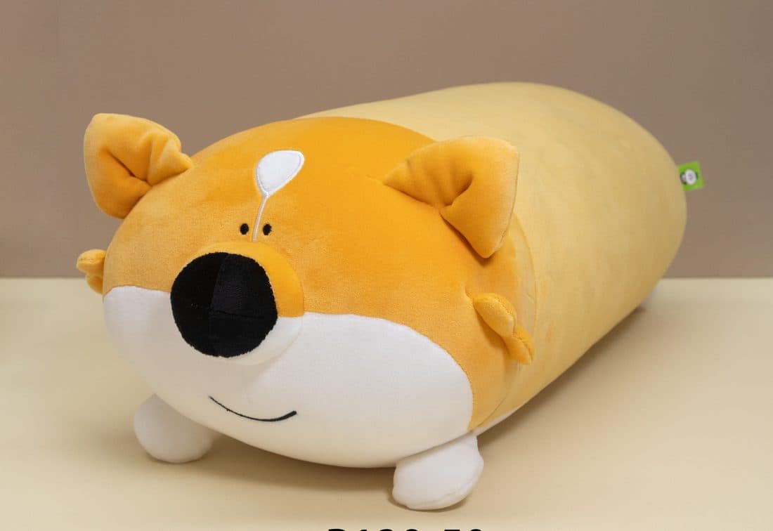 Shiba Bolster Pillow — LovelyJoy custom plush toy