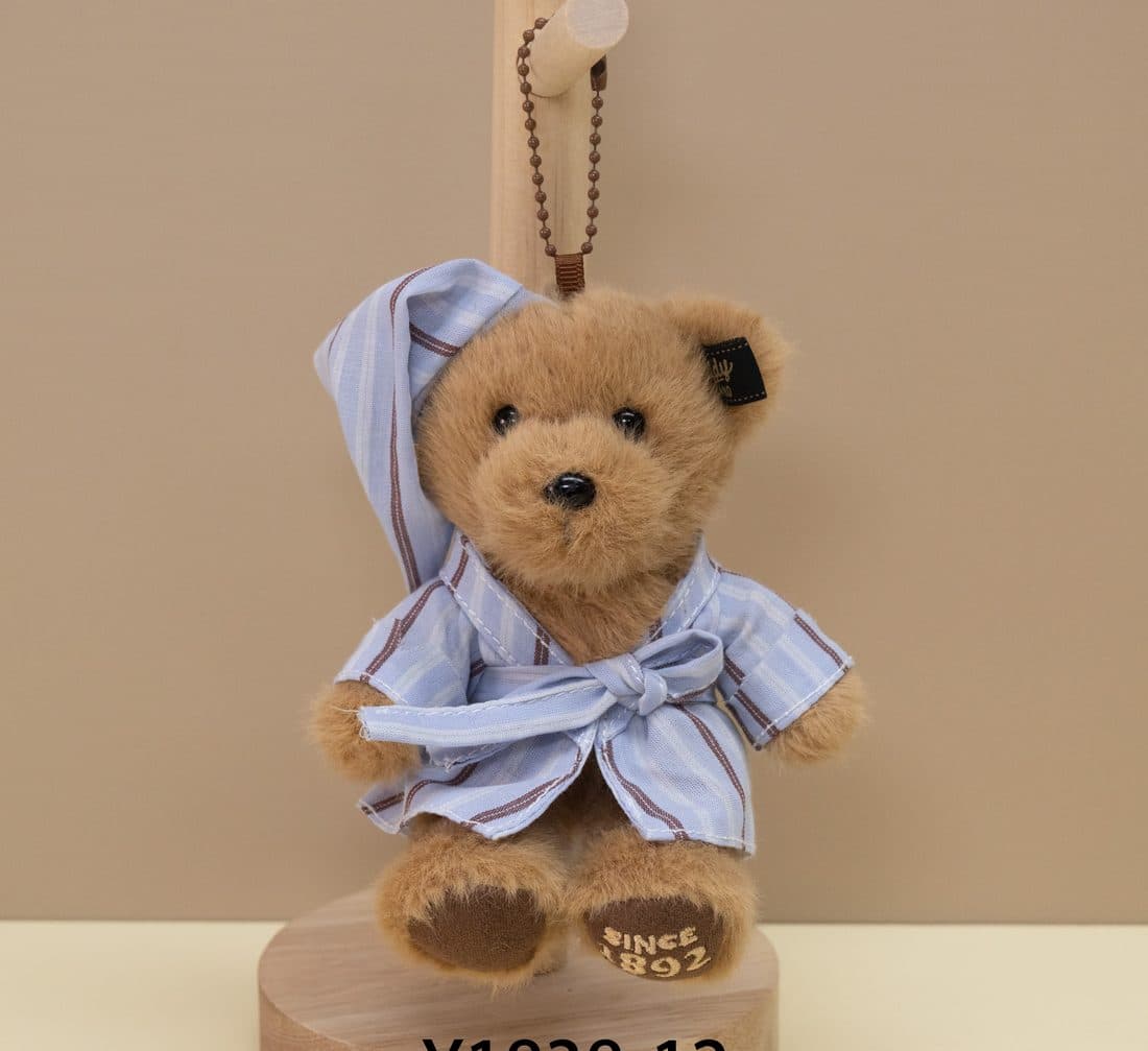 Teddy Island Bathrobe Bear Charm - LovelyJoy plush toy 2
