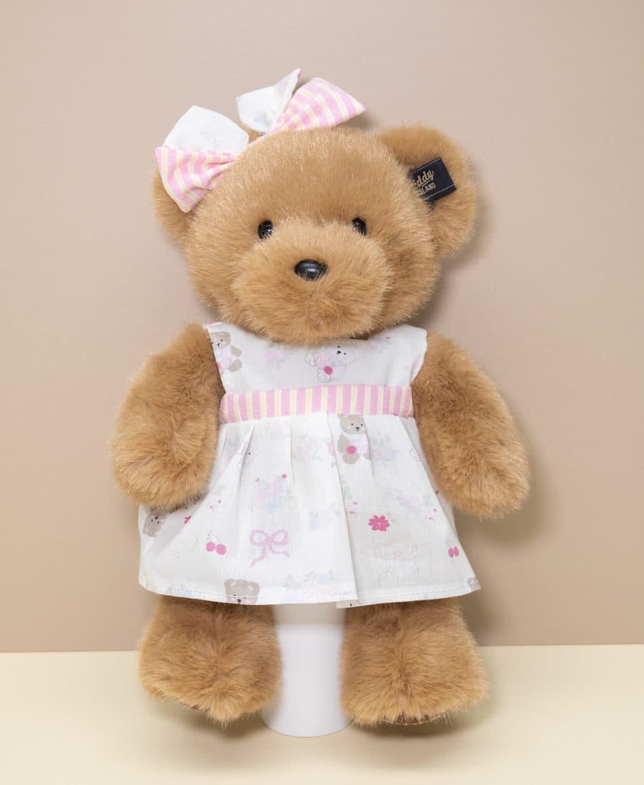 Teddy Island Gingham Dress Bear - LovelyJoy plush toy 5