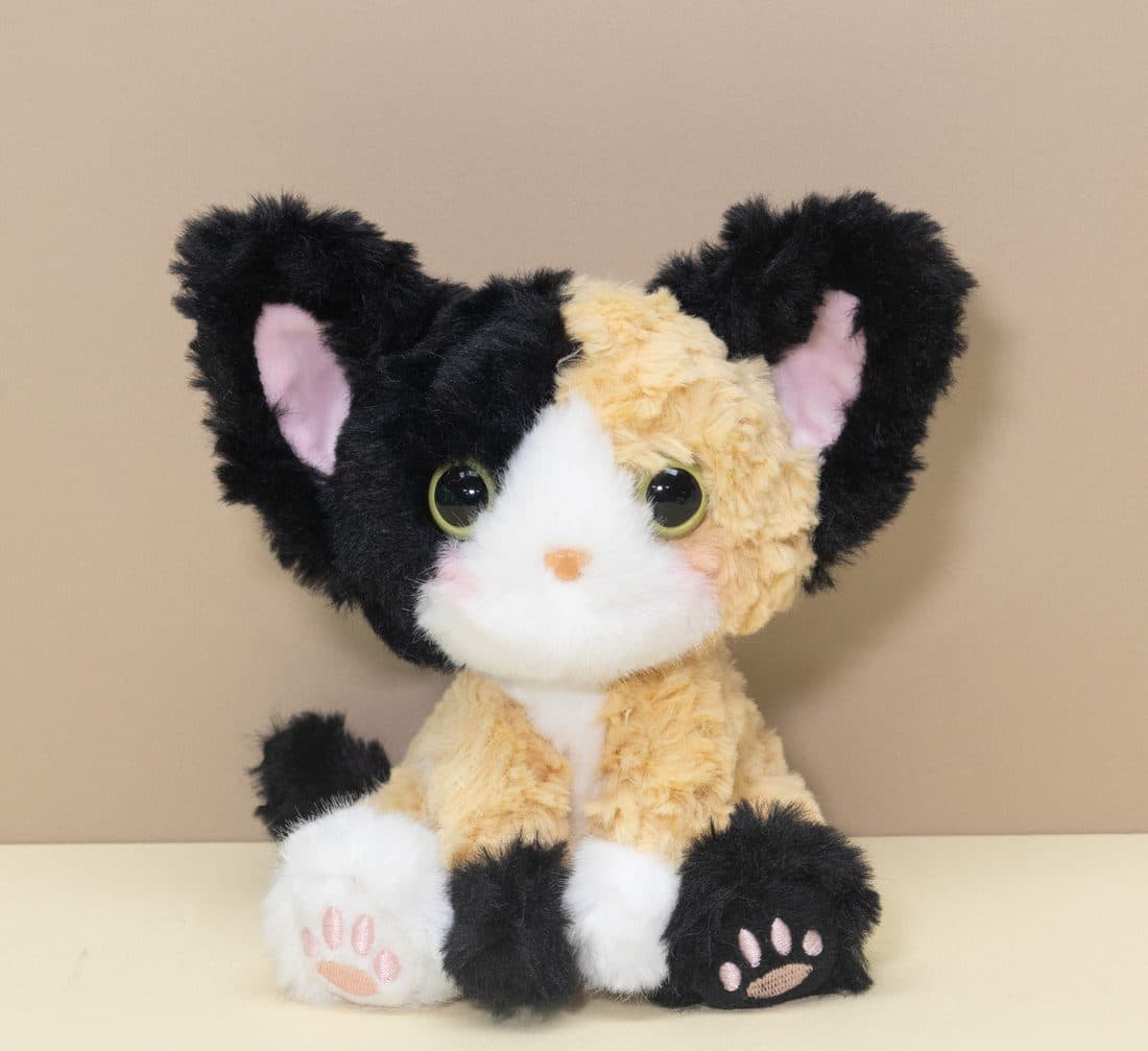 Calico Kitten Plush — LovelyJoy custom plush toy