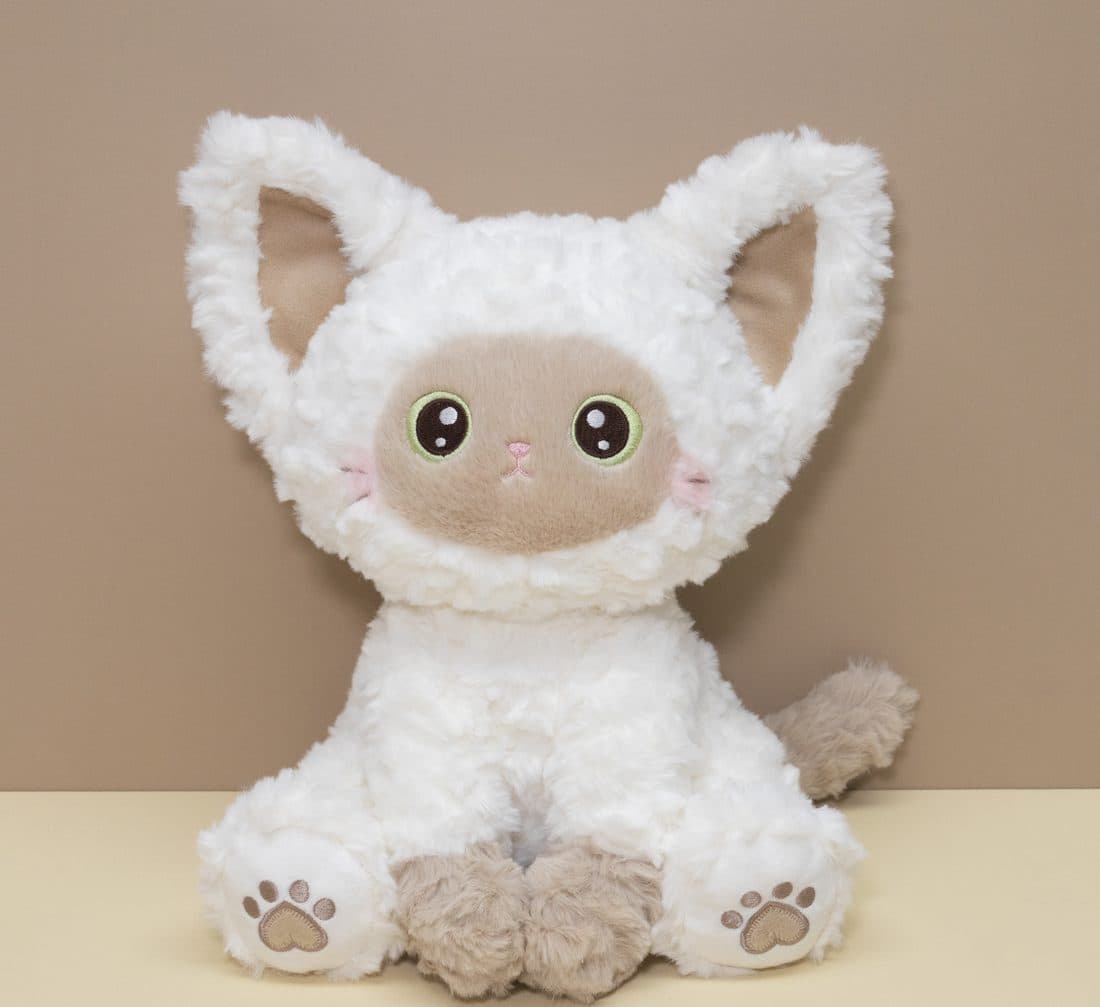 Big-Ear Gray Kitten - LovelyJoy plush toy 2