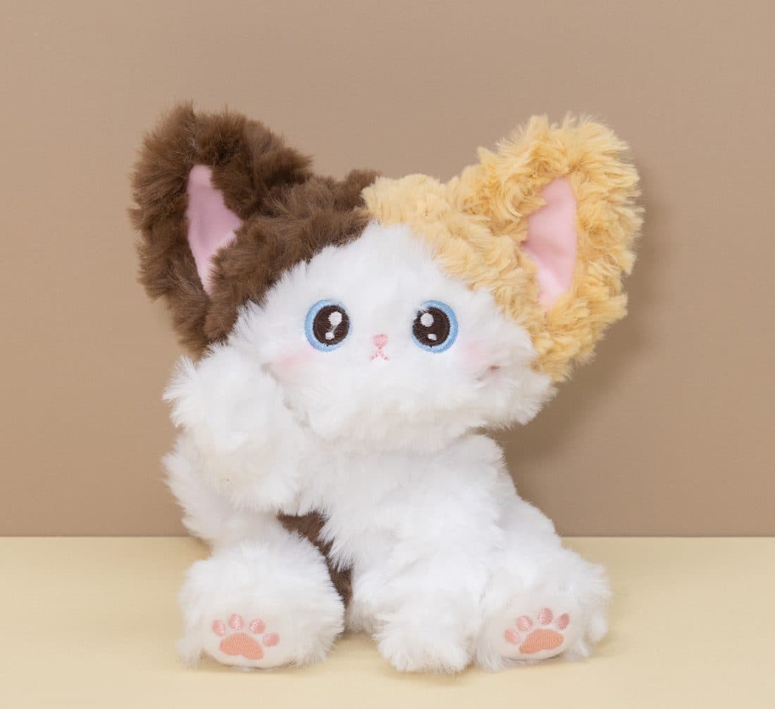 Big-Ear Gray Kitten - LovelyJoy plush toy 5