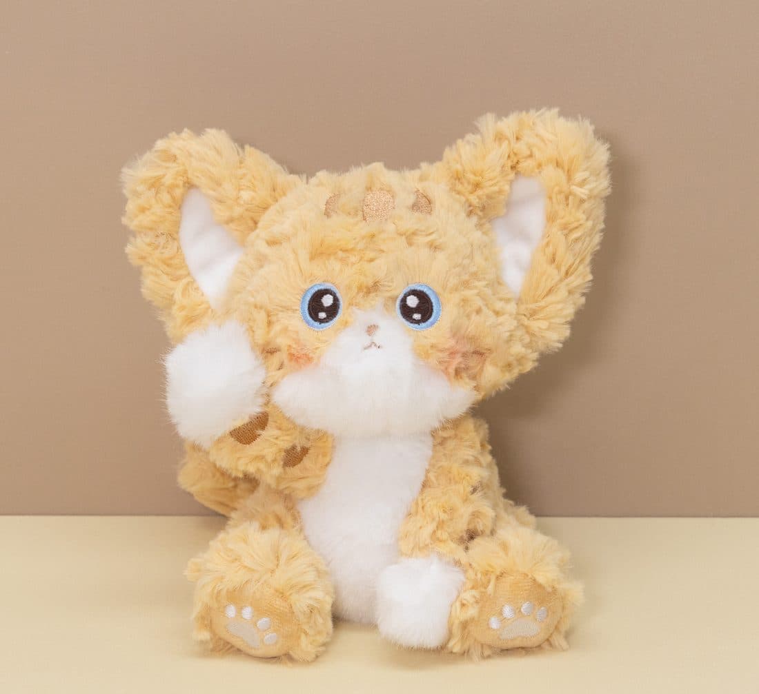 Big-Ear Gray Kitten - LovelyJoy plush toy 6