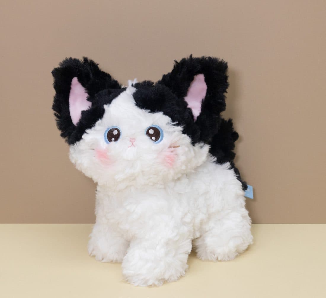 Ginger Standing Kitten - LovelyJoy plush toy 5