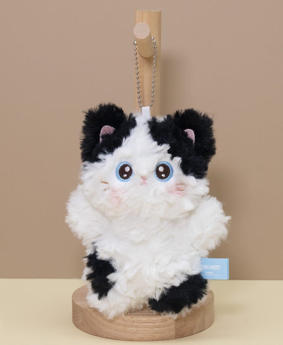 Tuxedo Cat Keychain - LovelyJoy plush toy 3