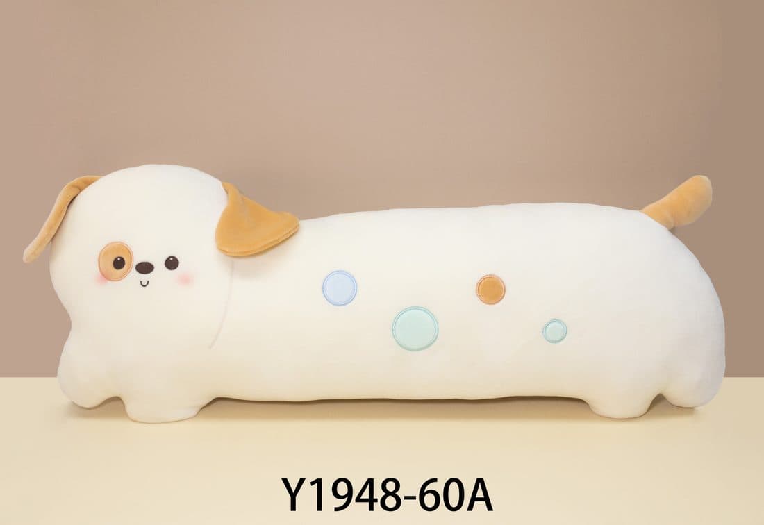 Long Puppy Pillow — LovelyJoy custom plush toy