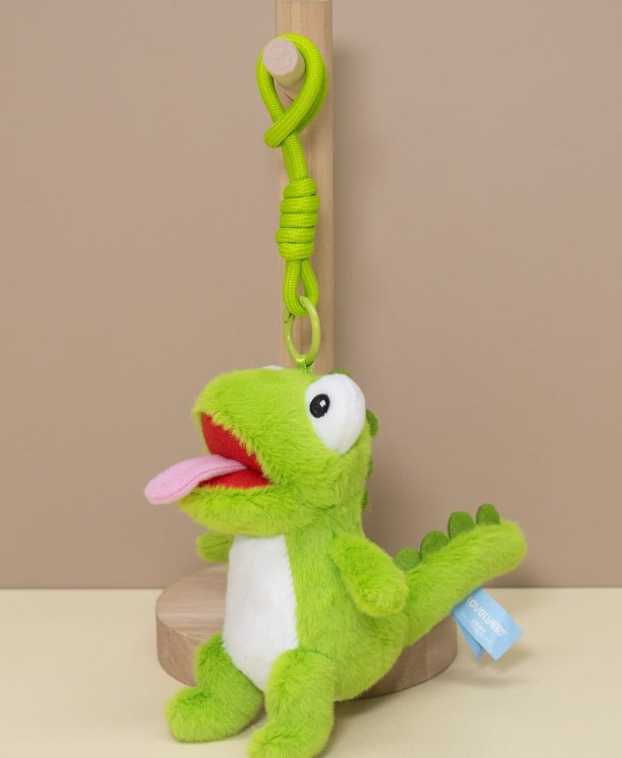 Green Dinosaur Keychain - LovelyJoy plush toy 2