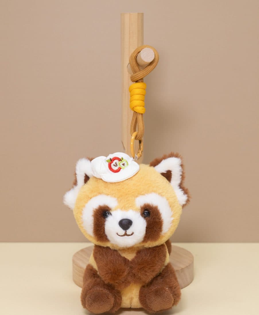 Red Panda Keychain — LovelyJoy custom plush toy