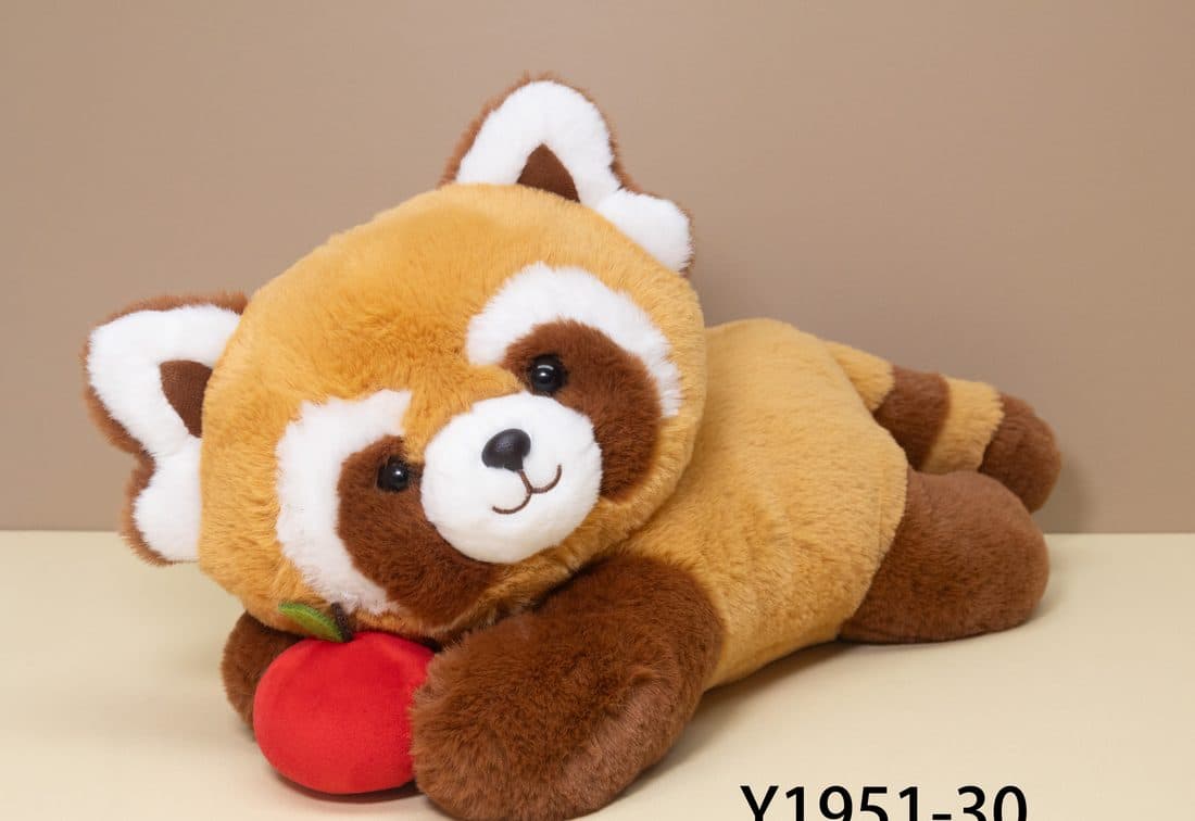 Lying Red Panda Plush - LovelyJoy plush toy 2