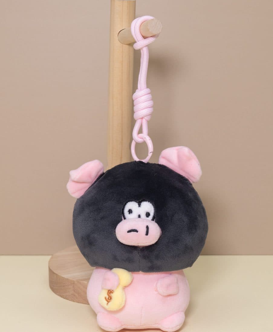 Drooling Pig Keychain - LovelyJoy plush toy 2